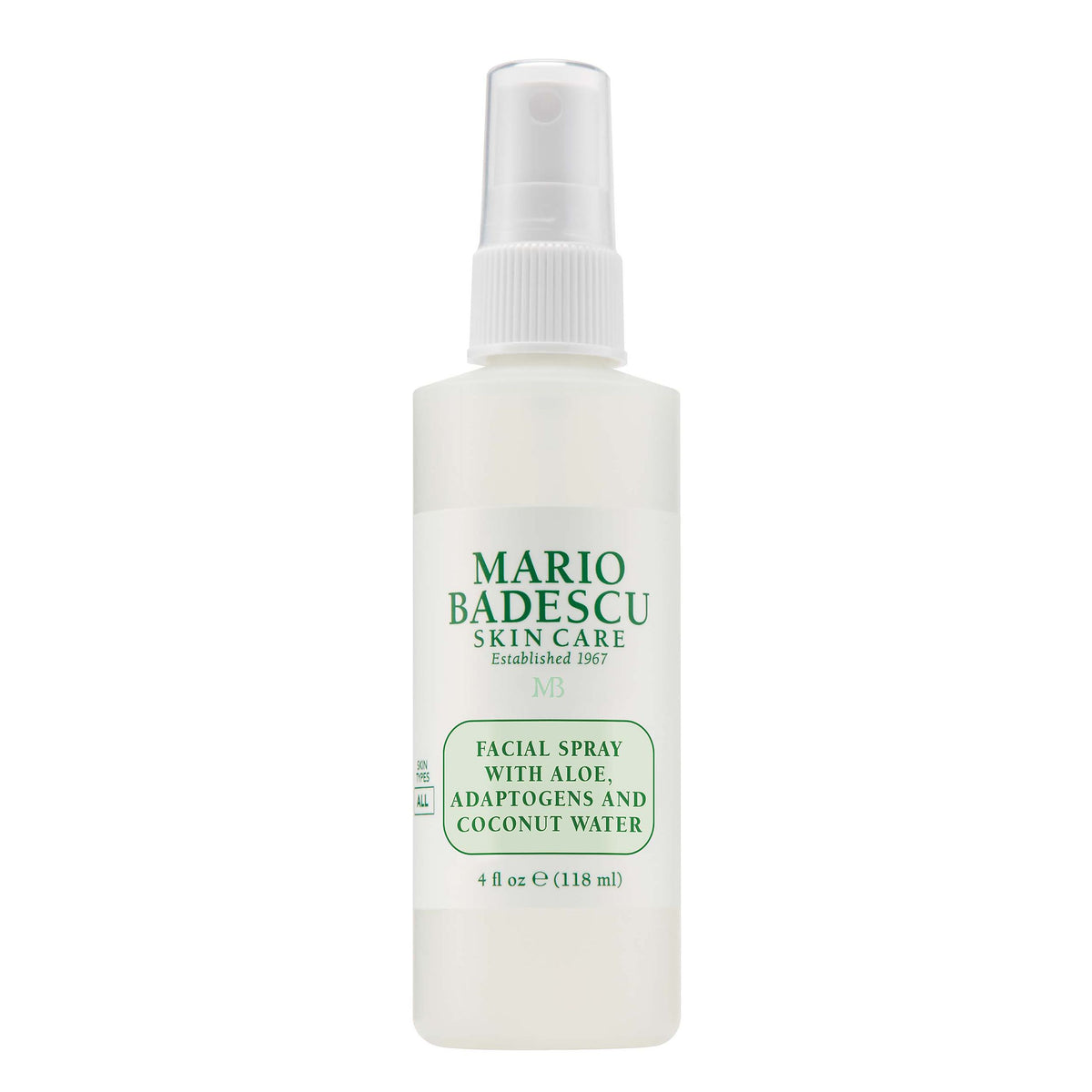 Mario Badescu Facial Spray With Aloe, Adaptogens And Coconut Water - Kasvosuihke 118 ml