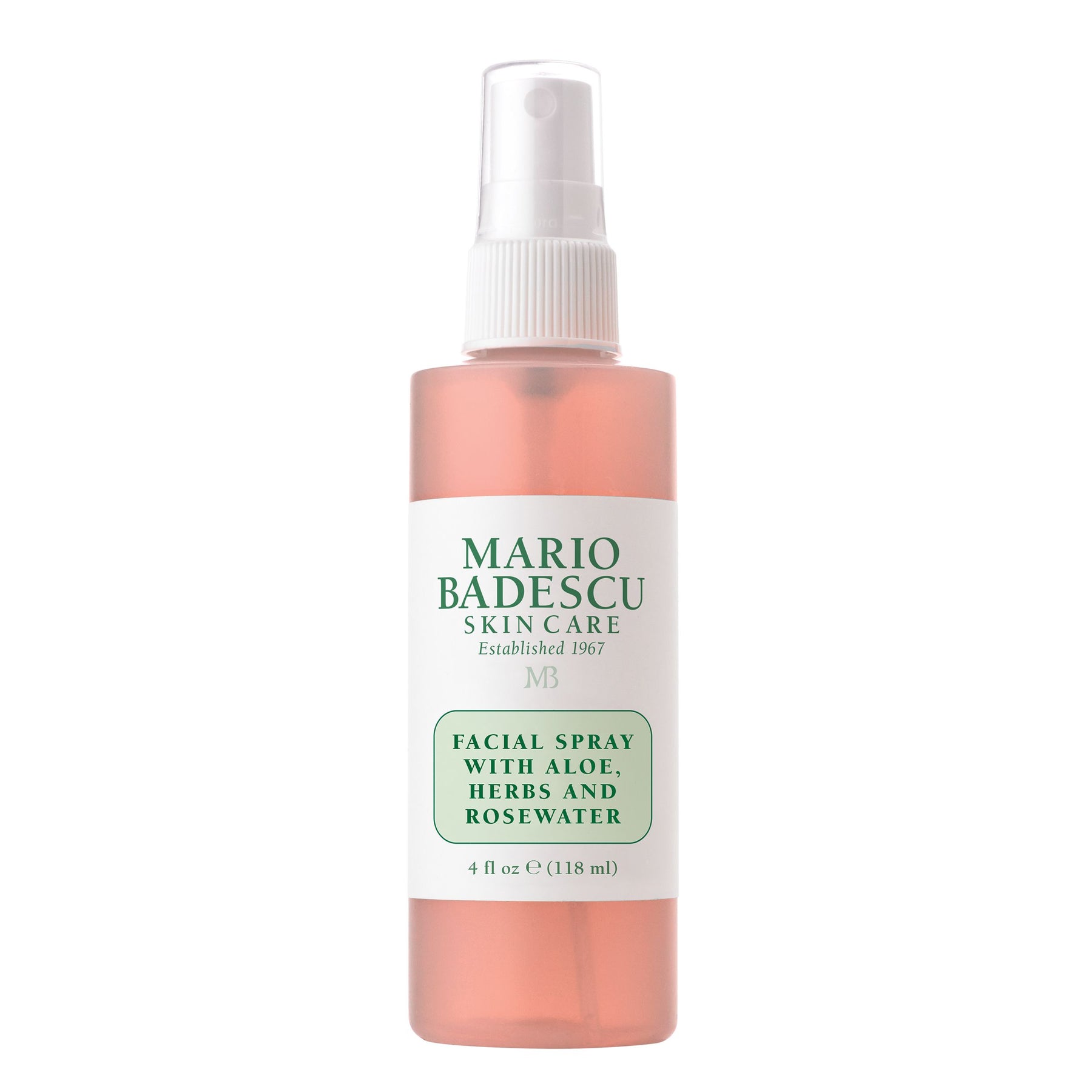 Mario Badescu Facial Spray With Aloe, Herbs & Rosewater - Aloe vera, yrtti ja ruusuvesi kasvosuihke 118 ml