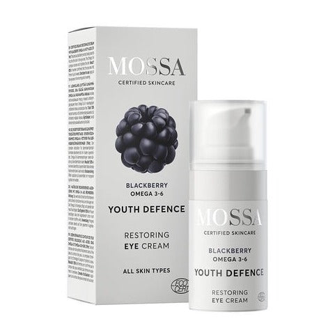 Mossa Youth Defence Restoring silmänympärysvoide - Karhunvatukka 15 ml