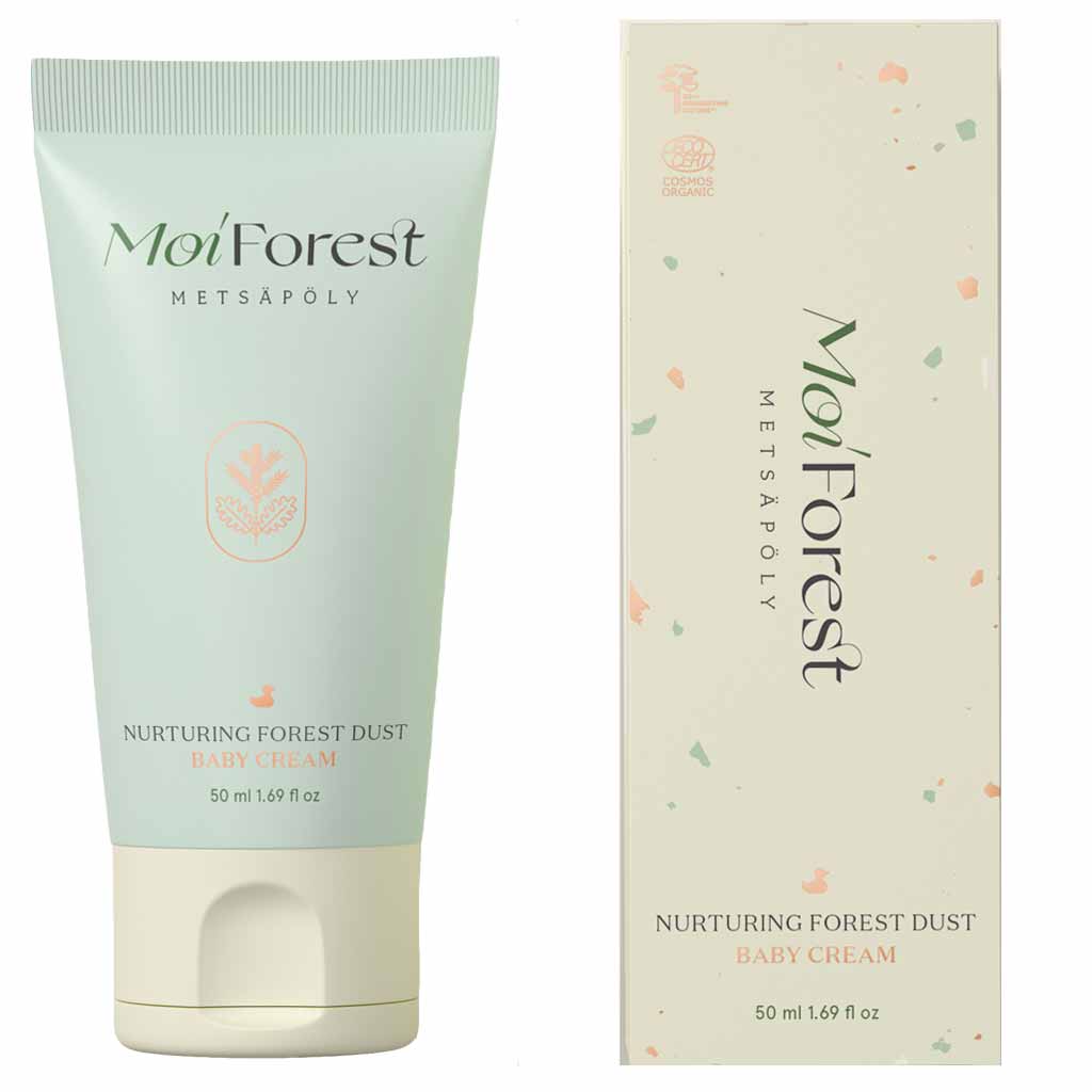 Moi Forest Nurturing Forest Dust Baby Cream - Monitoimivoide vauvoille ja taaperoille 50 ml - Sinunapteekki.fi