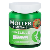 Möller, nivelille, omega-3, 76 kaps.