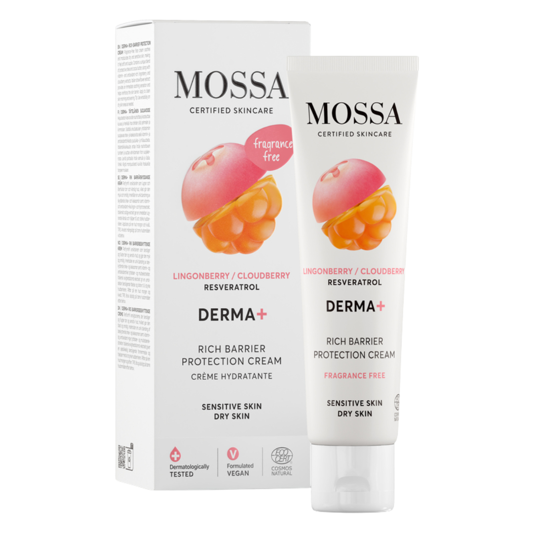 Mossa Derma+ Rich Barrier Protection Cream - Täyteläinen suojavoide 60 ml