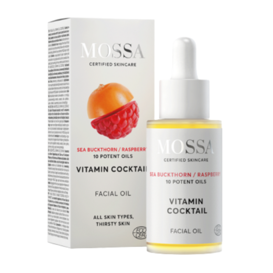 Mossa Vitamin Oil Cocktail kasvoöljy - Tyrni-vadelma 30 ml