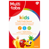 Multi-tabs kids Tutti Frutti Monivitamiini 90 purutablettia