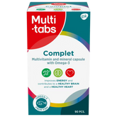 Multi-tabs Complet Monivitamiini + Omega-3 90 kaps.