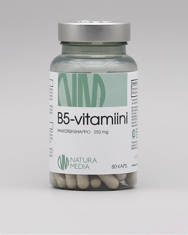 Natura Media B5-vitamiini 80 kaps.