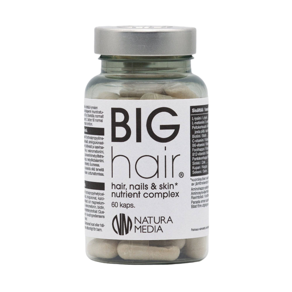 Natura Media BIGhair 60 kaps.