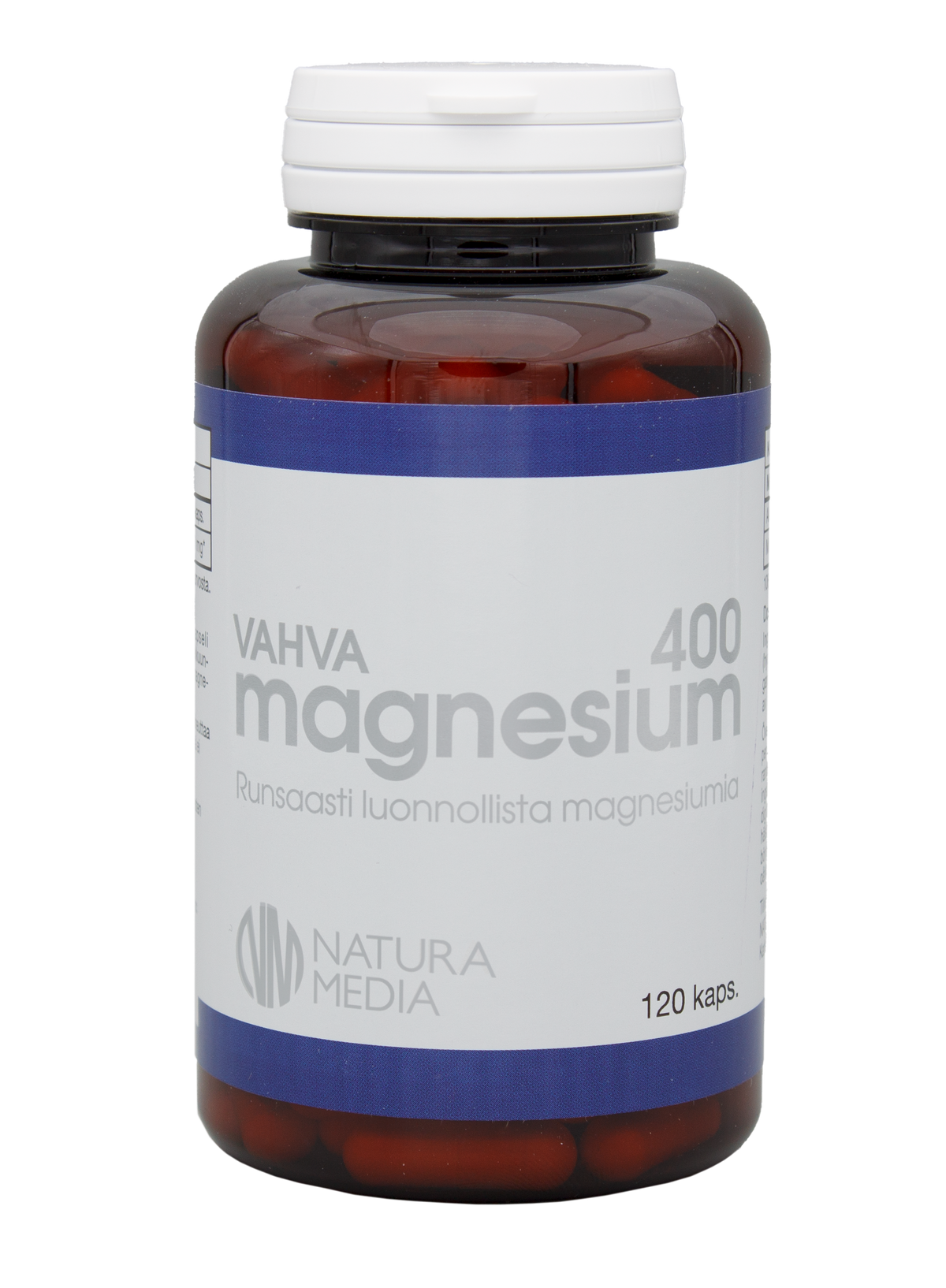 Natura Media Vahva Magnesium 400 mg 120 kaps.