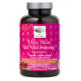 New Nordic Hair, Skin & Nail Strong Gummies -  Pehmovitamiini hiuksille, iholle ja kynsille 60 kpl 