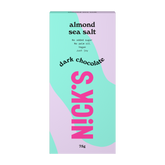 Nick's Dark Chocolate Almond Sea Salt - Tumma Suklaa 75 g