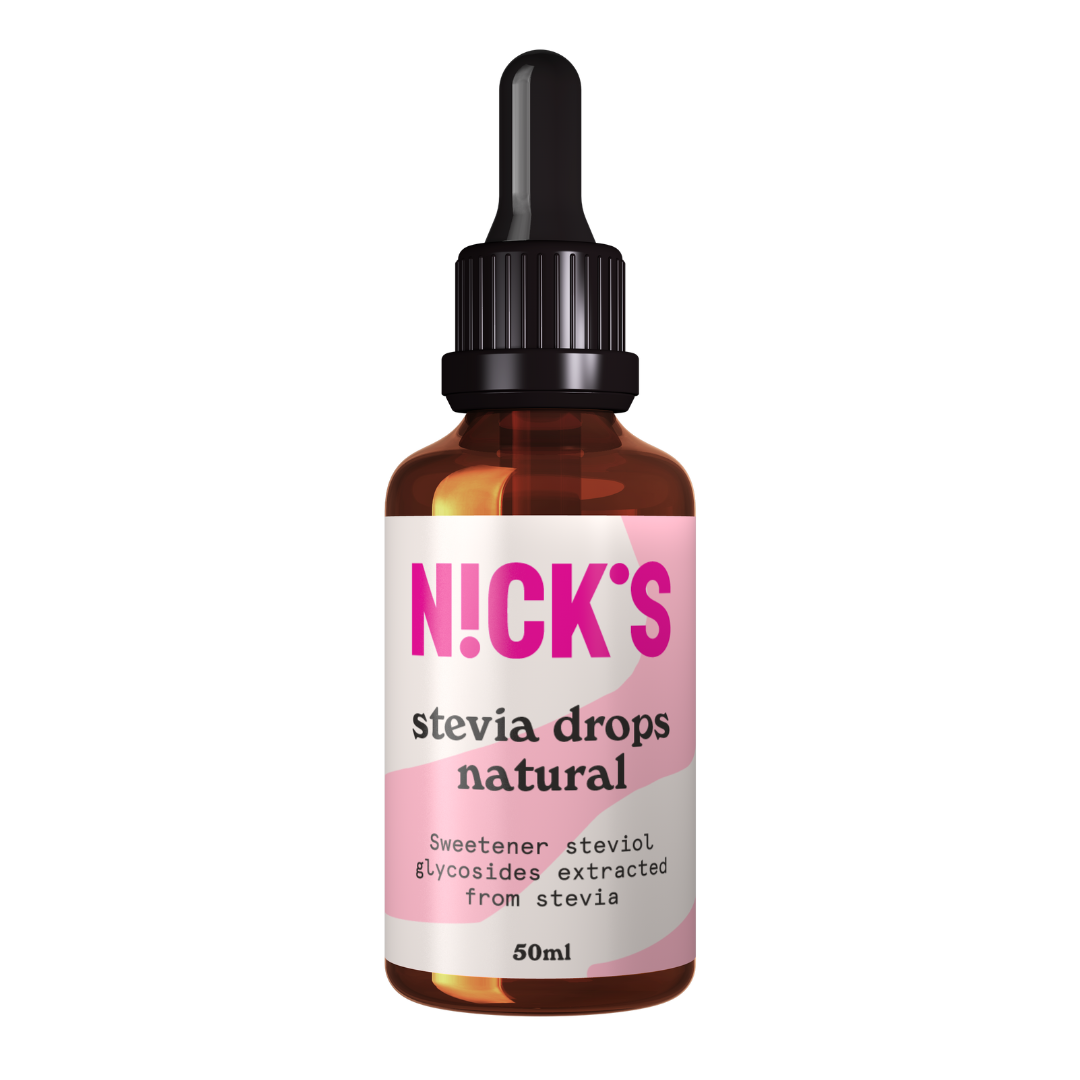 Nick's Stevia Drops - Steviatipat Natural 50 ml - poistuu