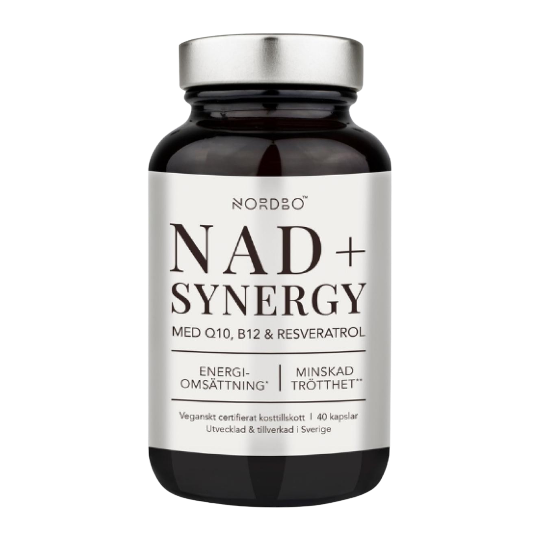 Nordbo NAD+ Synergy 40 kaps.