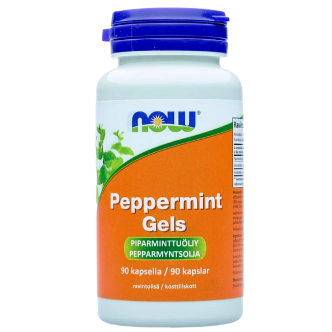 Now Foods Peppermint Gels 90 kaps.