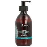 Nurme Rosemary Hand and Body Wash - Puhdistusgeeli käsille ja vartalolle 300 ml - Sinunapteekki.fi