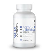 Nutri Works Acetyl - L-Carnitine 500mg - Asetyyli-L-Karnitiini 90 kaps.