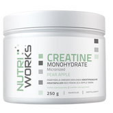 Nutri Works Creatine Monohydrate Pear Apple - Kreatiinijauhe Päärynä & Omena 250 g