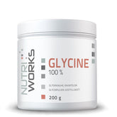 Nutri Works Glycine 100 % - Glysiinijauhe 200 g