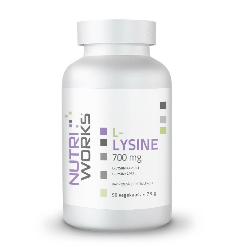 Nutri Works L-Lysine 700 mg 90 kaps.