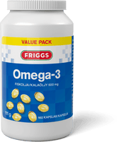 Friggs Omega-3 Kalaöljykapseli 160 kaps.