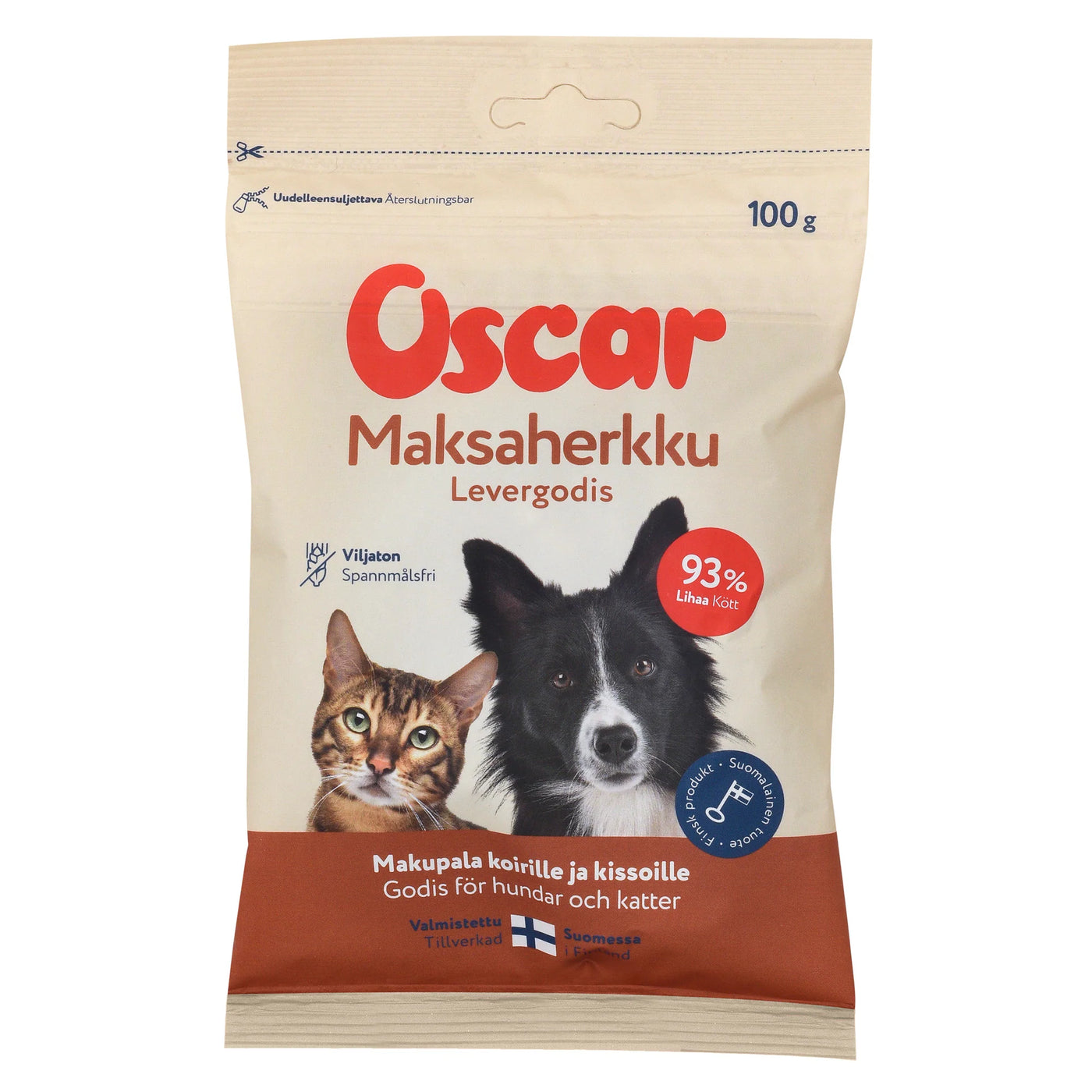 Oscar Maksaherkku 100 g