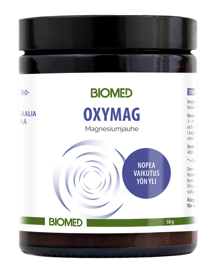 Biomed Oxymag - Magnesiumjauhe 50 g
