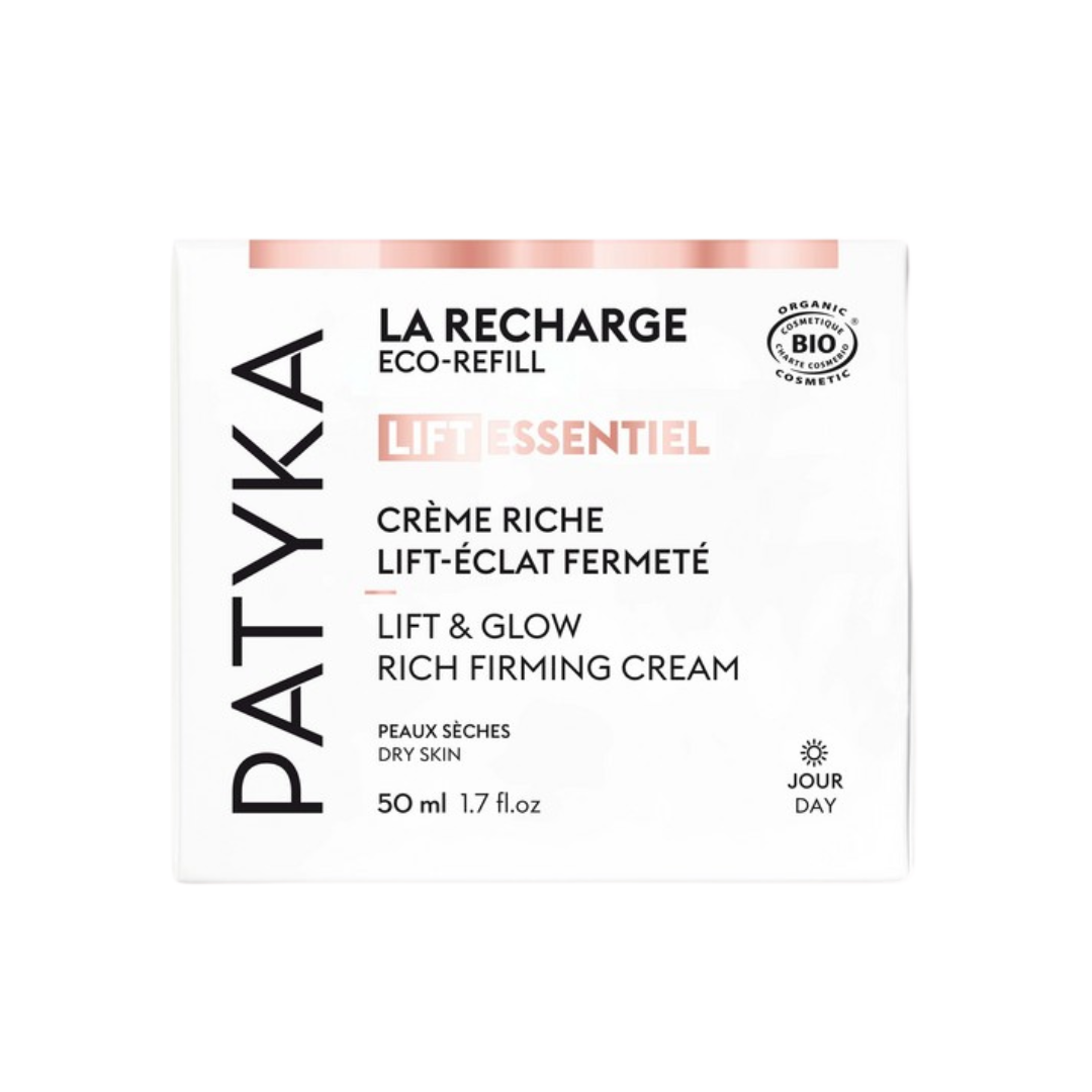 Patyka Lift & Glow Rich Firming Cream Refill – Kasvovoide Kuivalle Iholle Täyttöpakkaus 50 ml