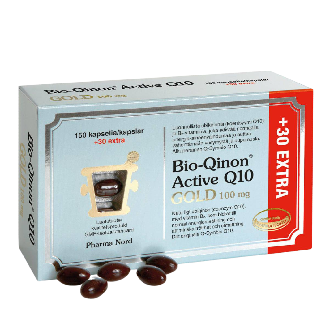 Pharma Nord Bio-Qinon Active Q10 GOLD 100 mg 150+30 kaps.