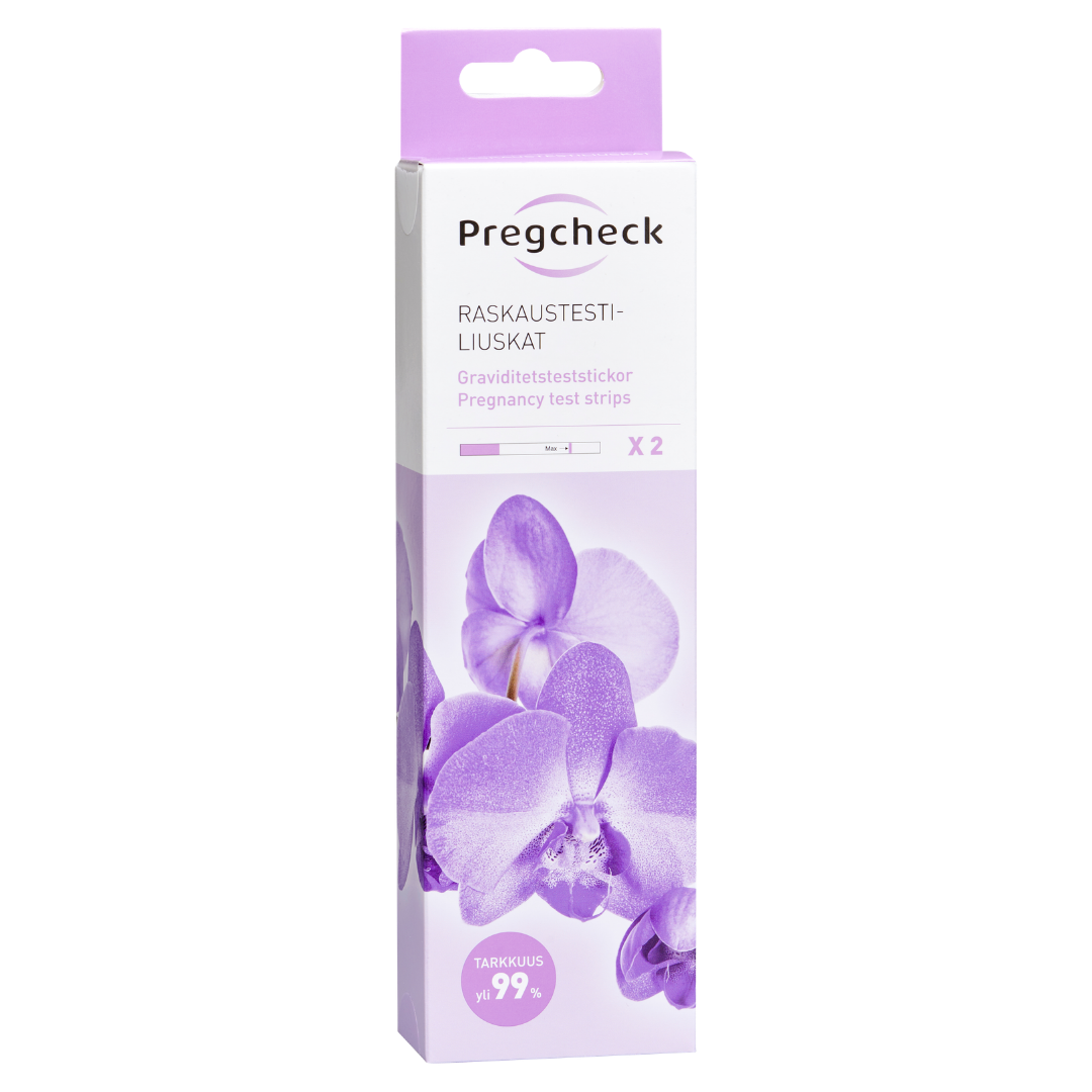 Pregcheck Raskaustesti Herkkä liuska 2 kpl