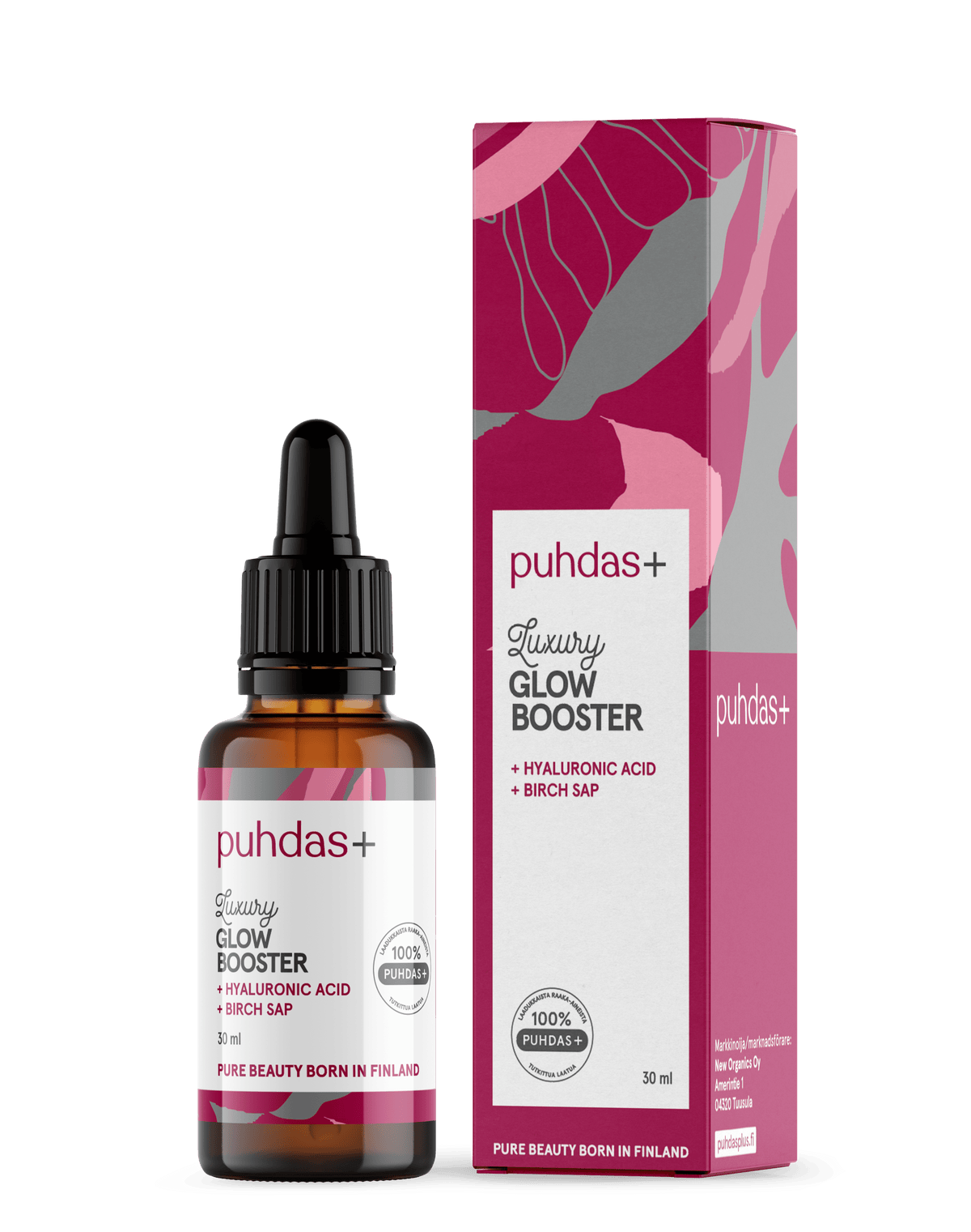 Puhdas+ Luxury Glow Booster - Seerumi 30 ml