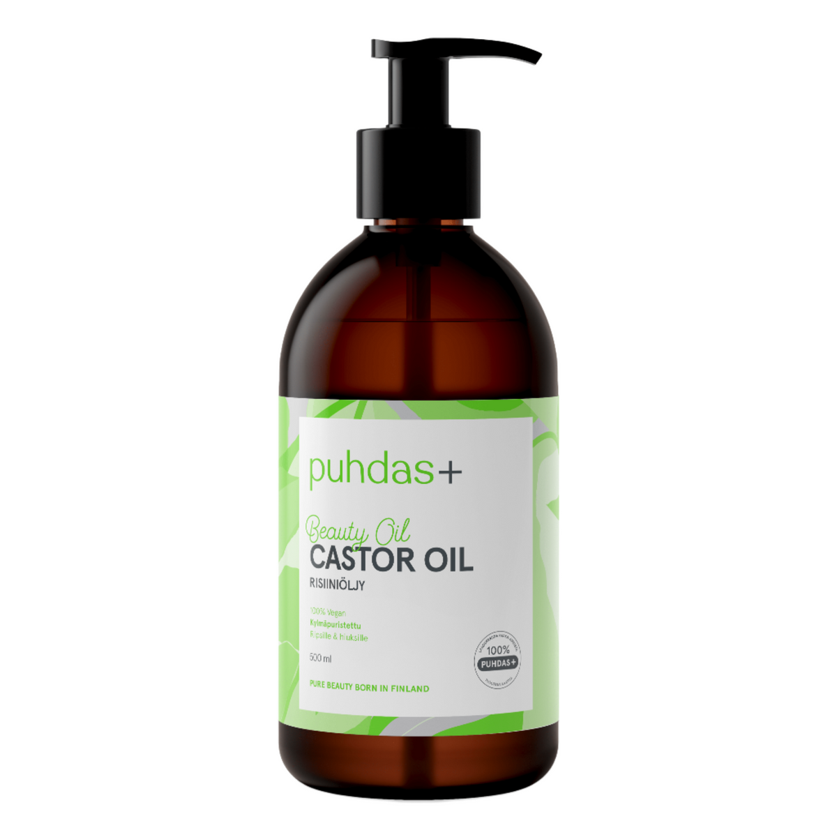 Puhdas+ Castor Oil - Risiiniöljy 500 ml