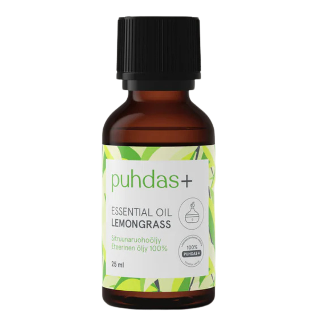 Puhdas+ Essential Oil Lemongrass - Sitruunaruohoöljy 25 ml