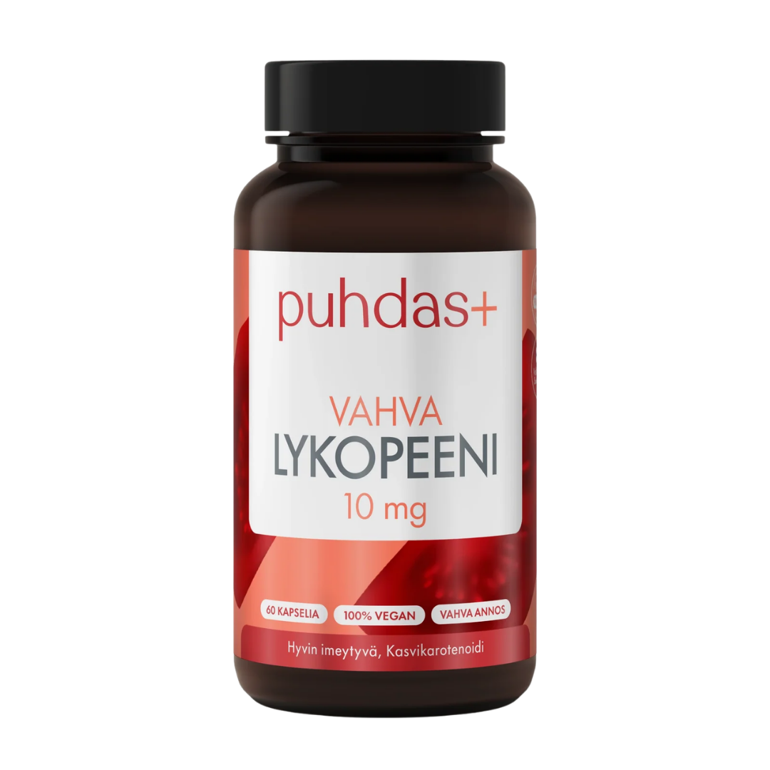 Puhdas+ Vahva Lykopeeni 10 mg 60 kaps.