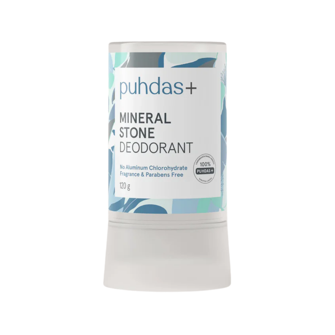 Puhdas+ Mineral Stone Deodorant - Mineraalikivi Deodorantti 120 g