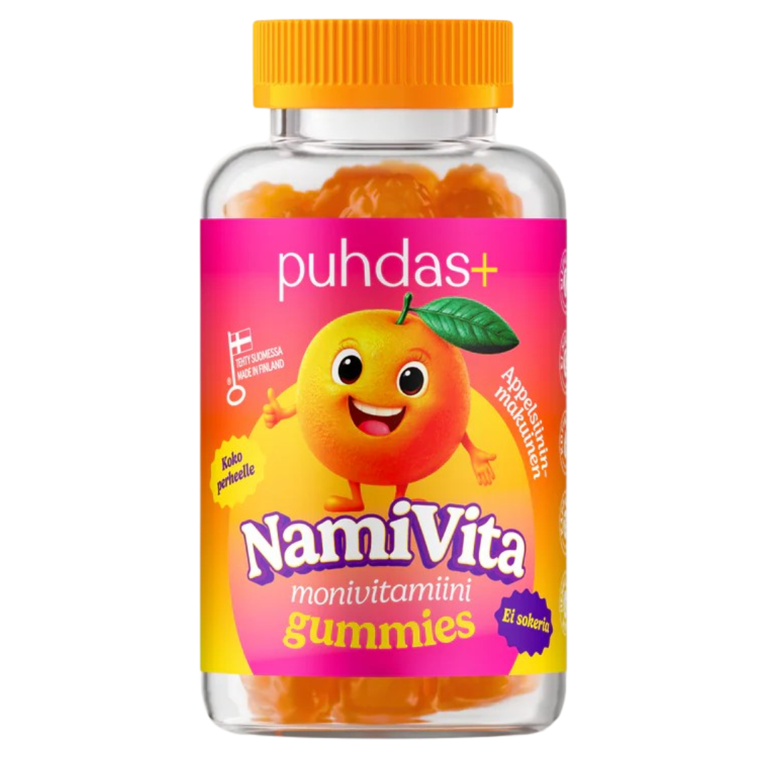 Puhdas+ NamiVita monivitamiini Gummies 75 kpl