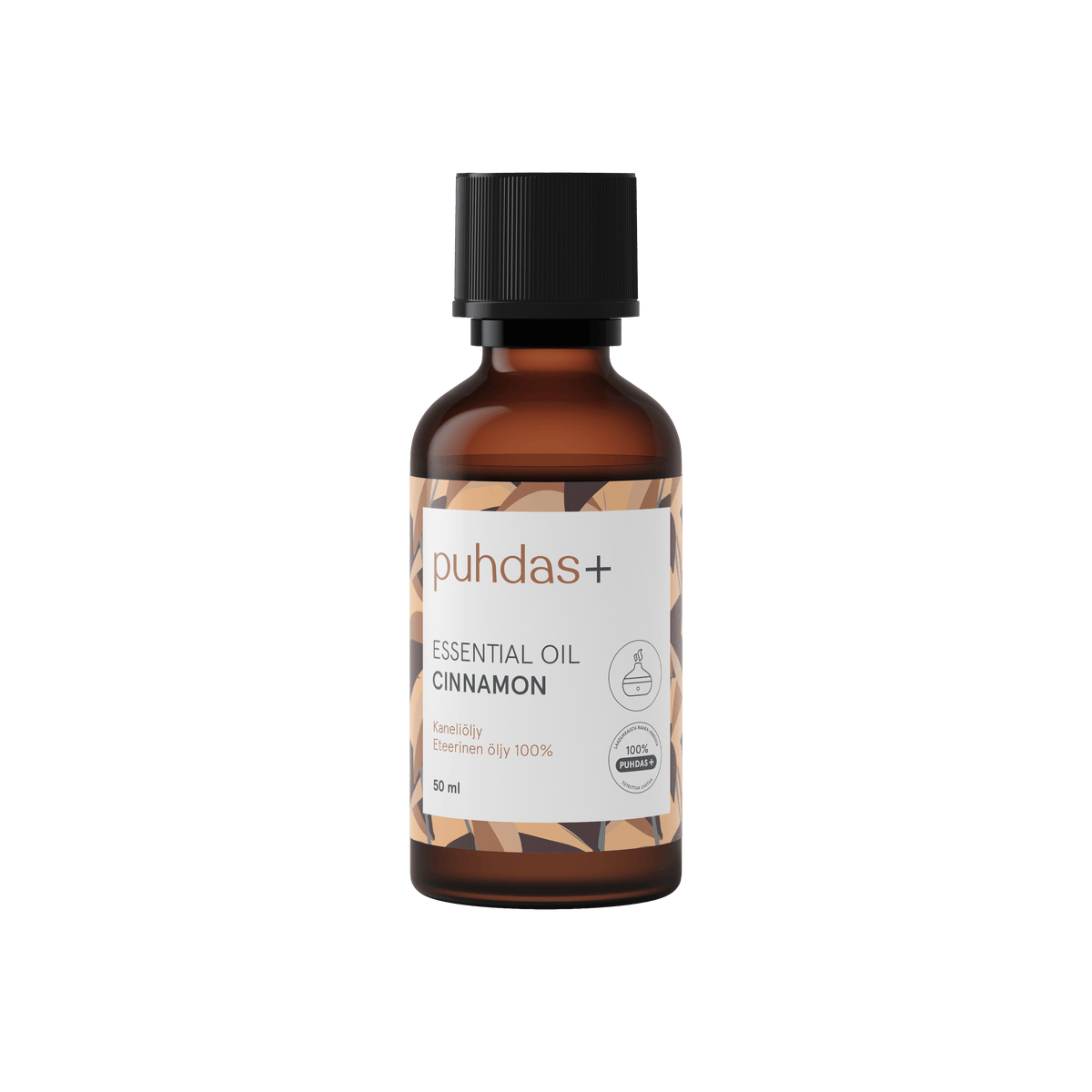Puhdas+ Essential Oil Cinnamon - Kaneliöljy 50 ml - Sinunapteekki.fi