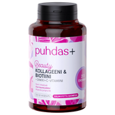 Puhdas+ Beauty - Kollageeni & Biotiini 120 + 30 kaps. - Sinunapteekki.fi