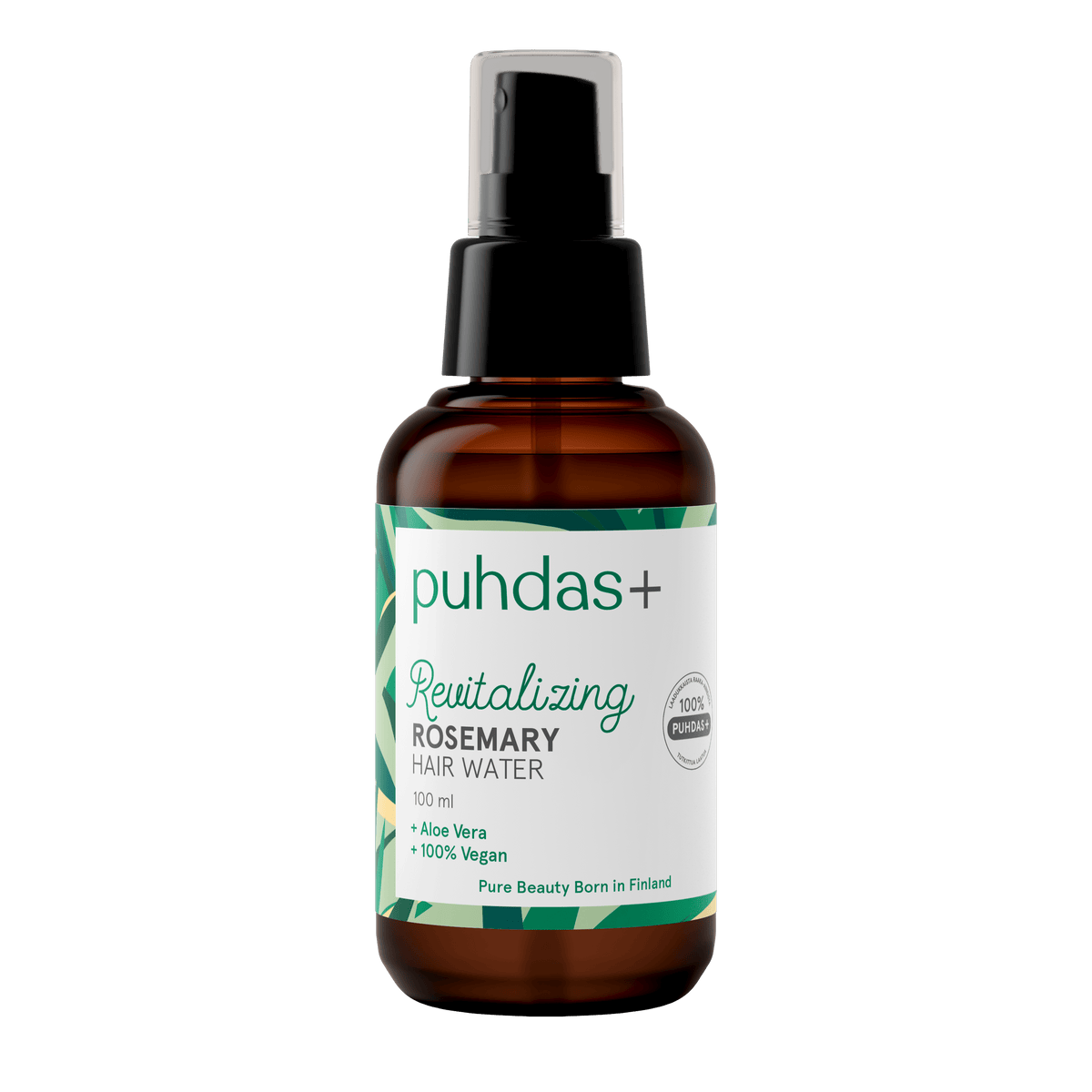 Puhdas+ Revitalizing Rosemary Hair Water - Rosmariini hiusvesi 100 ml