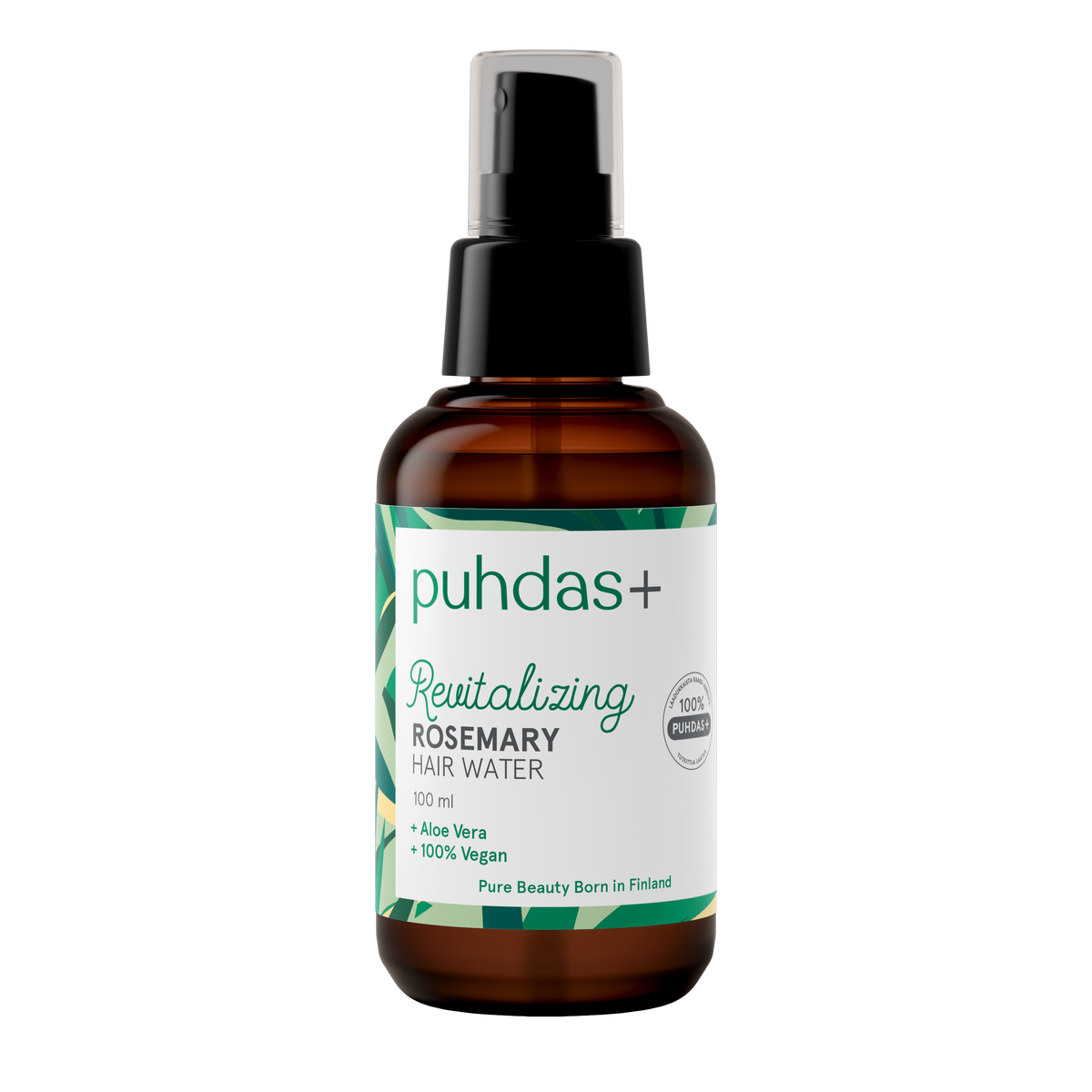 Puhdas+ Revitalizing Rosemary Hair Water - Rosmariini hiusvesi 100 ml
