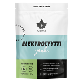 Puhdistamo Elektrolyyttijauhe Sitruuna-Lime 240 g