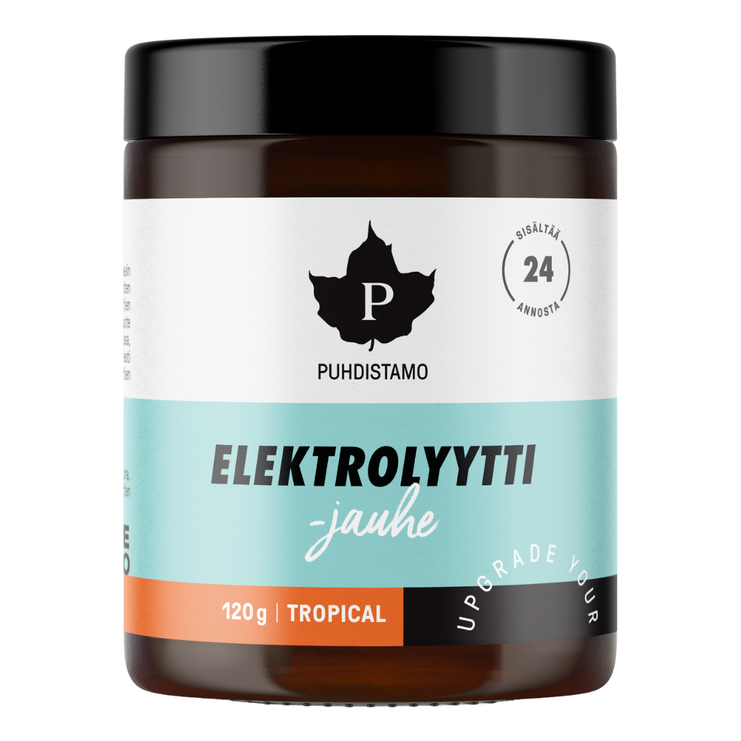 Puhdistamo Elektrolyyttijauhe Tropical 120 g