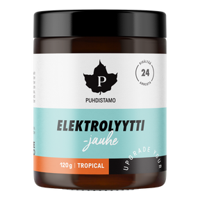 Puhdistamo Elektrolyyttijauhe Tropical 120 g