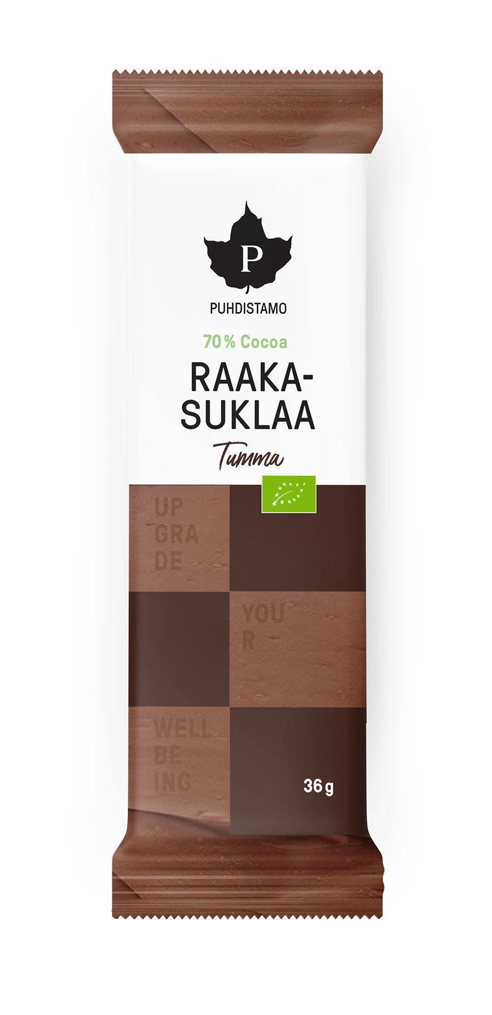 Puhdistamo Raakasuklaa Tumma 36 g