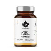 Puhdistamo Vahva D-vitamiini 50 µg 60 kaps.