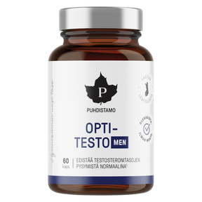 Puhdistamo OptiTesto Men 60 kaps.