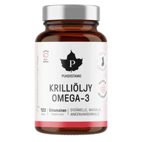 Puhdistamo Krilliöljy Omega-3 120 kaps.