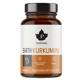 Puhdistamo Earth Kurkumiini 60 kaps.