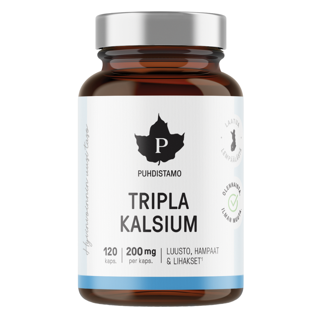 Puhdistamo Tripla Kalsium 120 kaps.