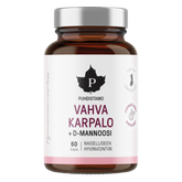 Puhdistamo Vahva Karpalo + D-Mannoosi 60 kaps.