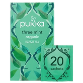 Pukka Three Mint Tea - Kolme Minttua Yrttitee 