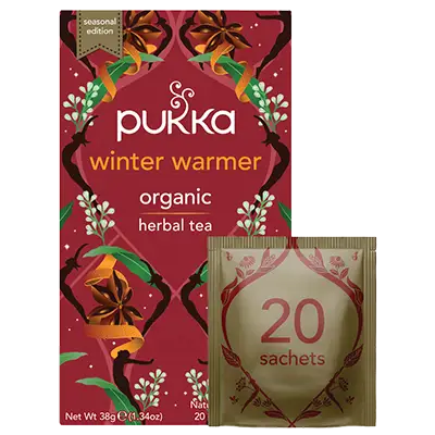 Pukka Winter Warmer - Yrttiteelajitelma 20 teepussia